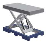 Table lvatrice  dplacer avec transpalette